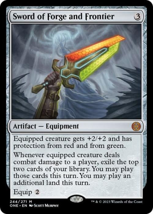 Magic the Gathering - Phyrexia: All Will Be One - Sword of Forge and Frontier Near Mint