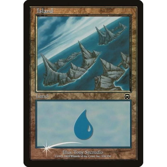 Magic the Gathering - Promos: Arena - Island (2000) Near Mint Foil