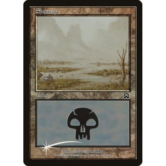 Magic the Gathering - Promos: Arena - Swamp (2000) Near Mint Foil