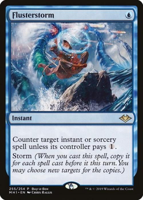 Magic the Gathering - Promos: Buy-A-Box - Flusterstorm Near Mint
