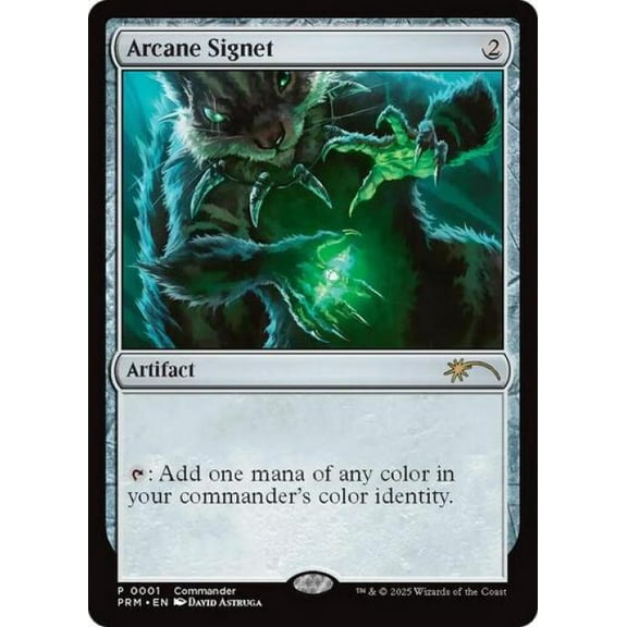 Magic the Gathering - Promos: Magicfest Cards - Arcane Signet (CommandFest 2025) Near Mint