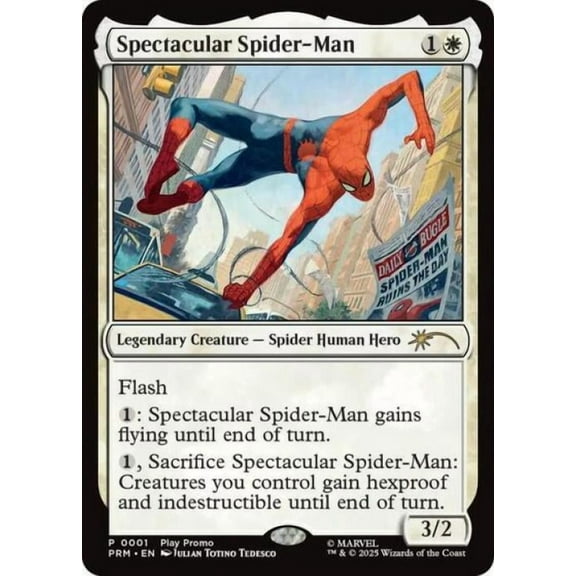 Magic the Gathering - Promos: Play - Spectacular Spider-Man Near Mint