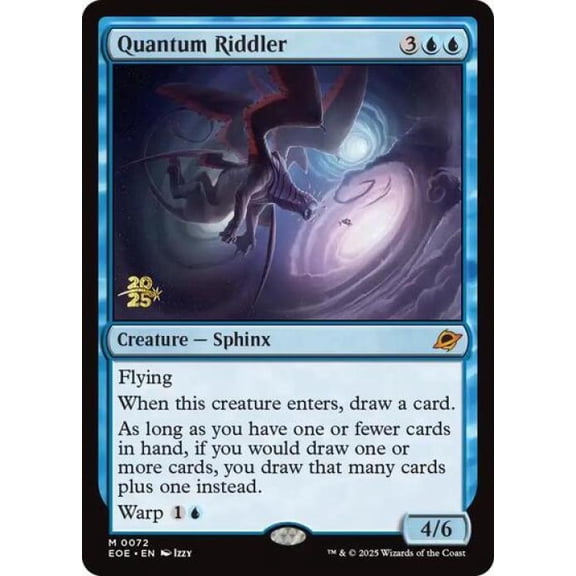 Magic the Gathering - Promos: Prerelease Cards - Quantum Riddler Near Mint Foil