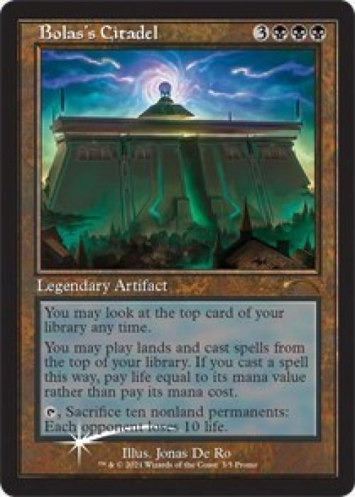 Magic the Gathering - Promos: WPN and Gateway - Bolas's Citadel (Retro Frame) Near Mint Foil