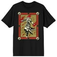 thumbnail image 1 of Magic the Gathering Red Mana Chandra Card Mens Black Graphic Tee - XXL, 1 of 2