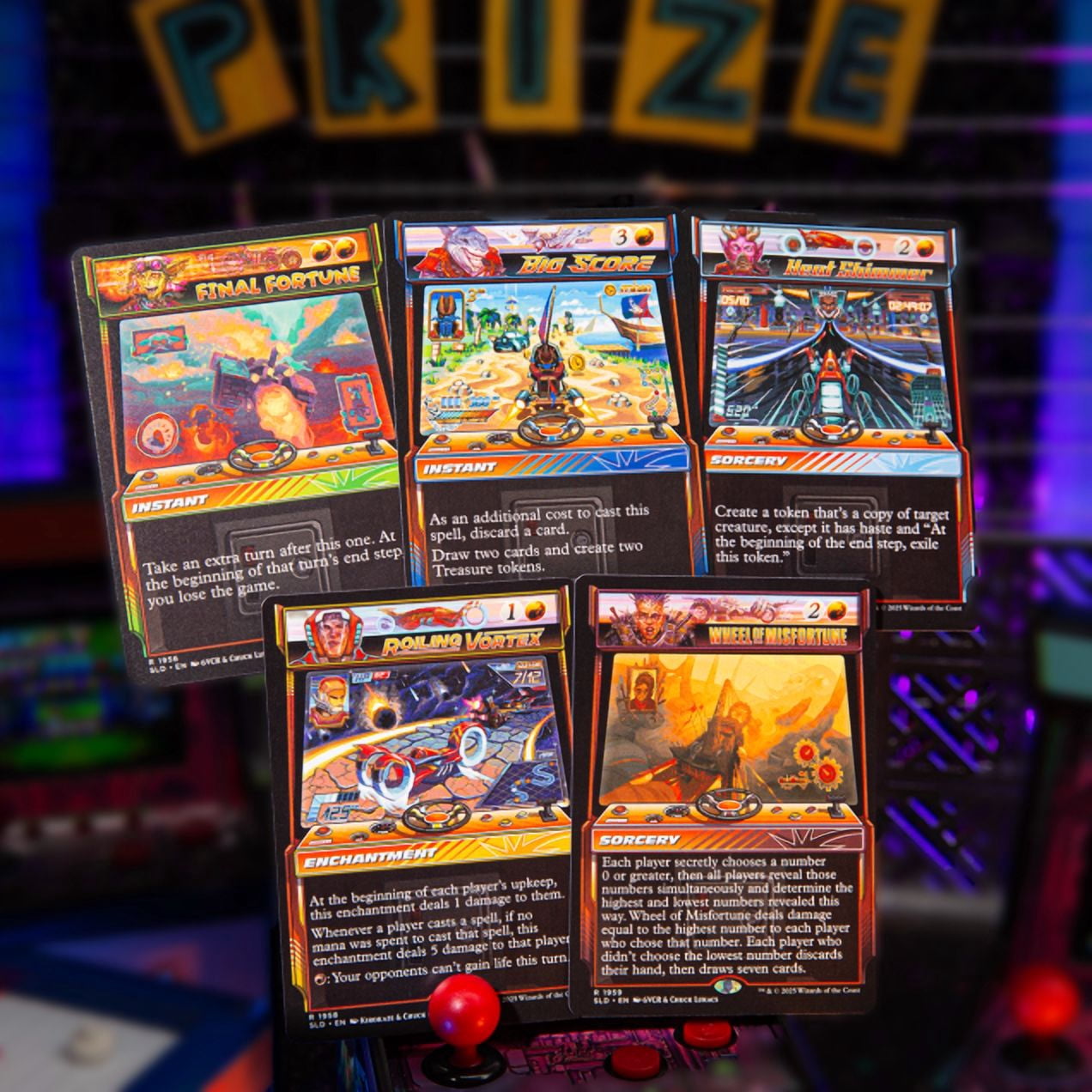 マジック：ザ・ギャザリング secret lair Arcade Racers Foil Edition Arcade Racers Foil - Card game shipping for ecommerce - Walmart