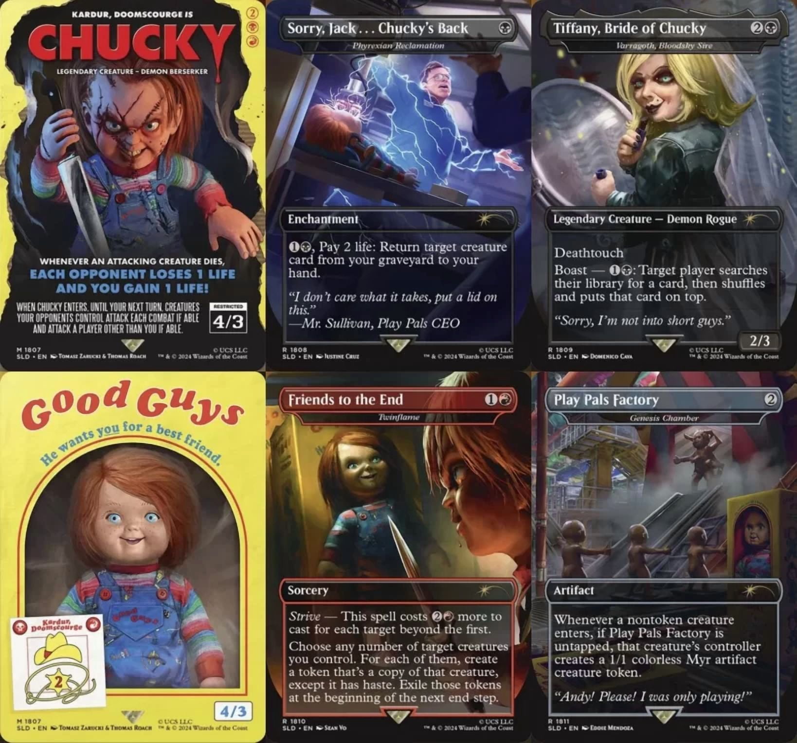 MTG Secret Lair Chucky Foil Edition 未開封 Magic the Gathering Secret Lair x Chucky Foil Edition