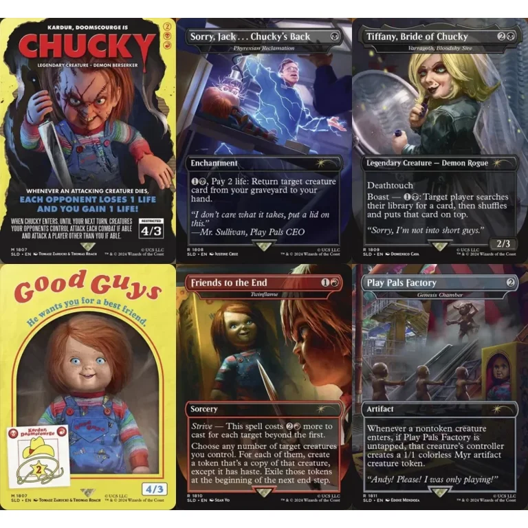 新品】 Magic the Gathering: Secret Lair Chucky (Traditional 新品】 Magic the Gathering: Secret Lair Chucky (Traditional