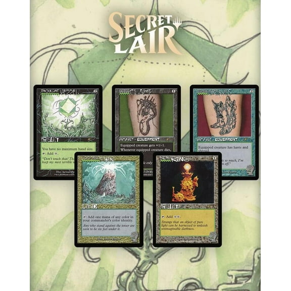 Magic the Gathering Secret Lair Drop: Secret Lair x Brain Dead: Staples - Non-Foil Edition
