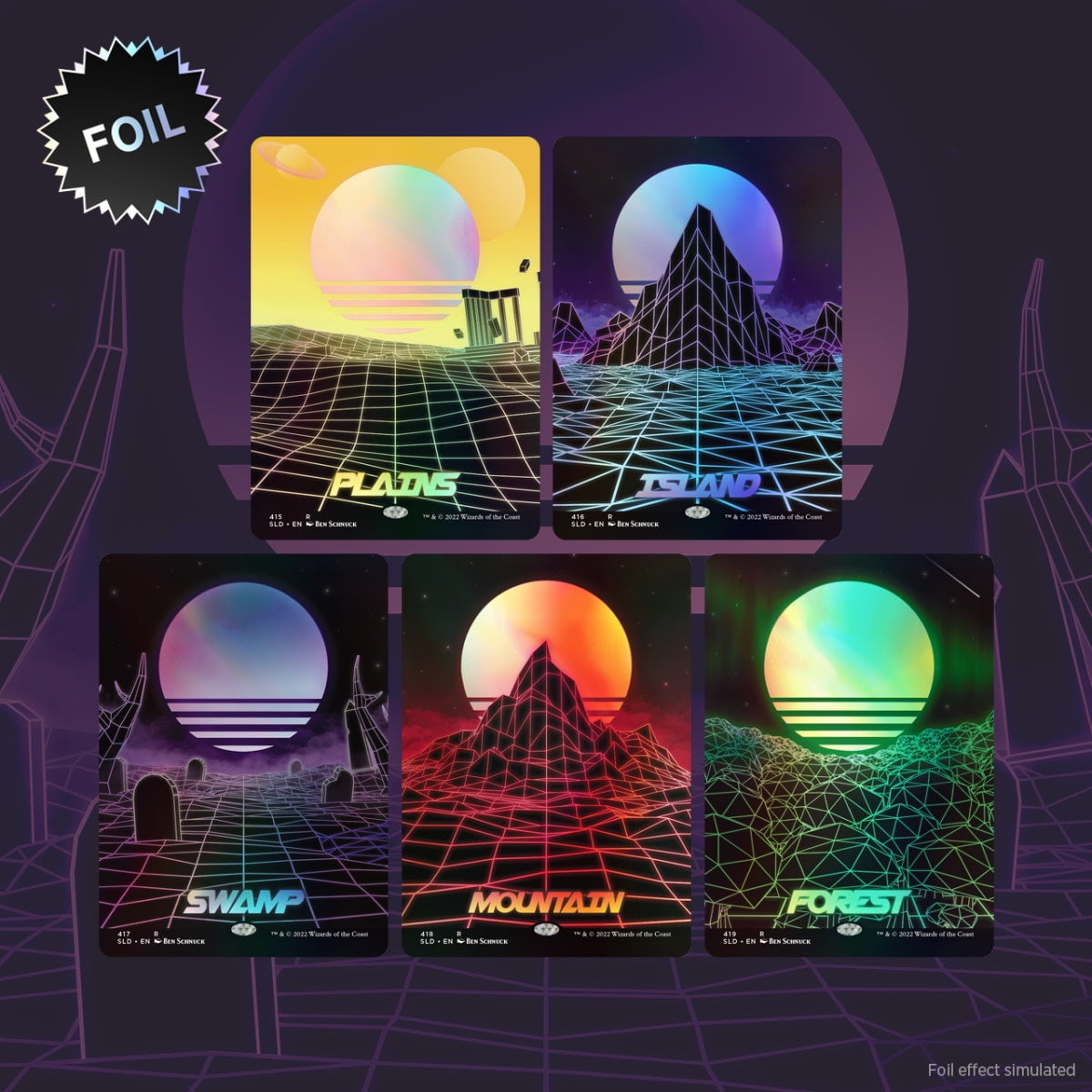 MTG Shades Not Included Foil 4セット 【公式通販】