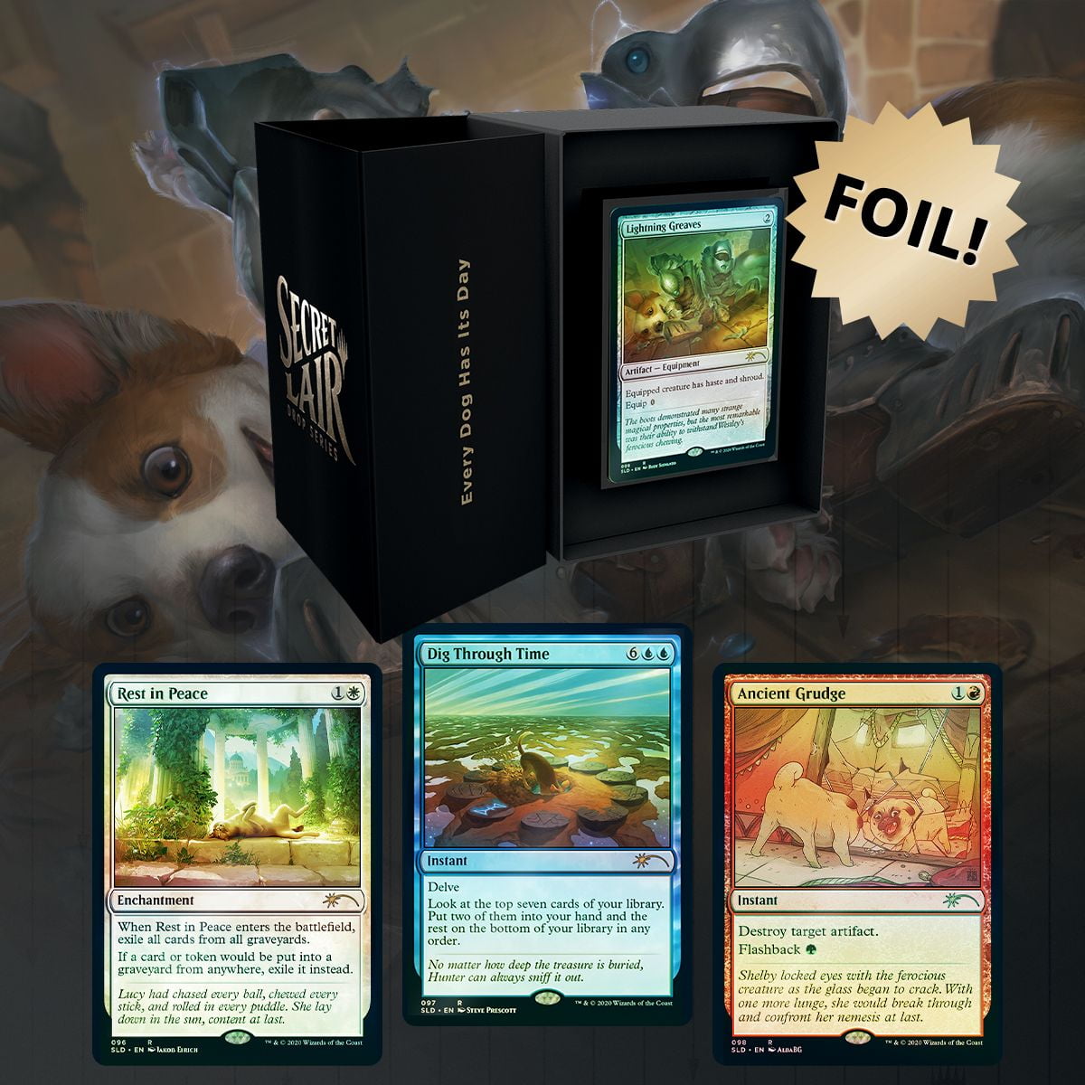 マジック：ザ・ギャザリング MTG Every Dog Has Its Day Foil Edition Magic the Gathering: Secret Lair - Every Dog Has Its Day (Foil