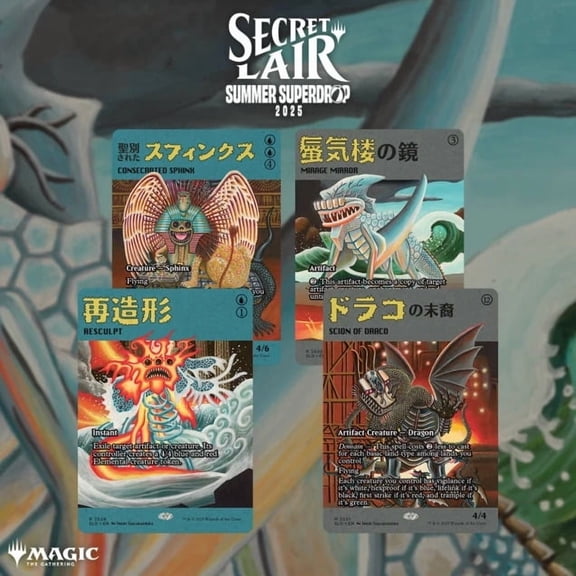 Magic the Gathering Secret Lair Featuring: Imiri Sakabashira (Non-Foil)