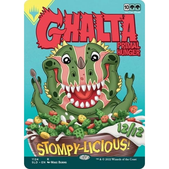 Magic the Gathering - Secret Lair - Ghalta, Primal Hunger Near Mint