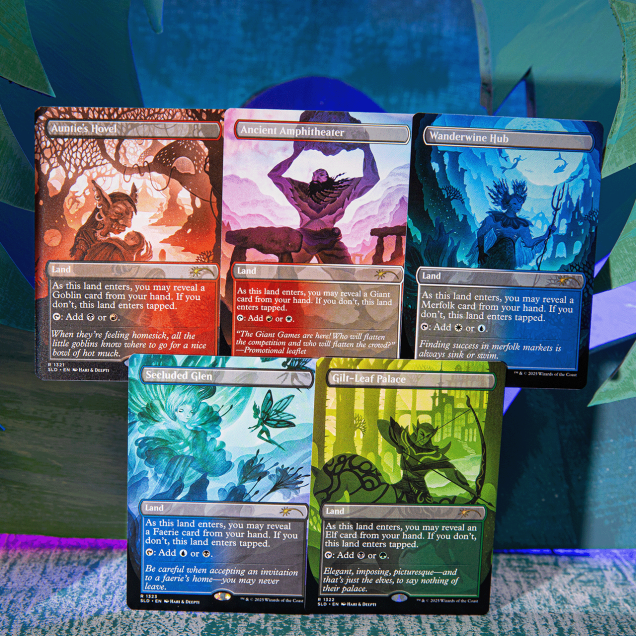 【お年玉セール特価】 Magic the Gathering Secret Lair - Lorwyn Lightboxes (Foil マジック：ザ・ギャザリング