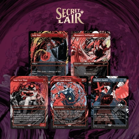 Magic the Gathering Secret Lair VroooOOOMMMMMM! (Raised Foil)