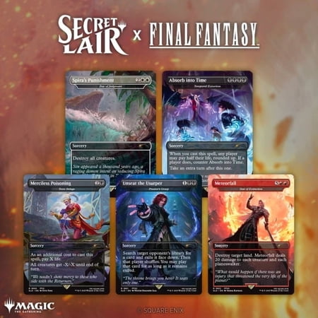 Magic The Gathering Secret Lair x FINAL FANTASY: Game Over - Non Foil Edition - Secret Lair Drop Series