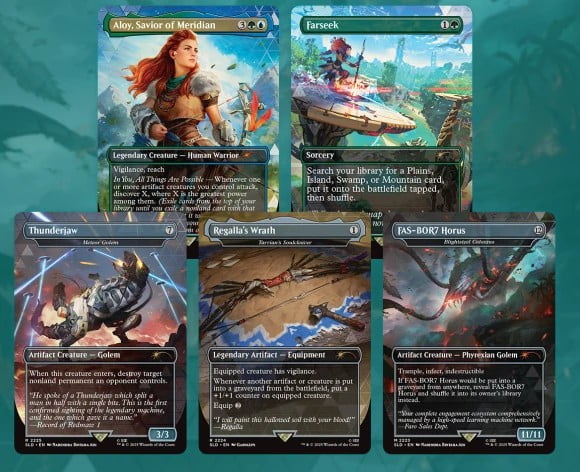 Magic: The Gathering Secret Lair x Horizon Into the Forbidden West Trading Card Game Non-Foil Collectible 1-Count