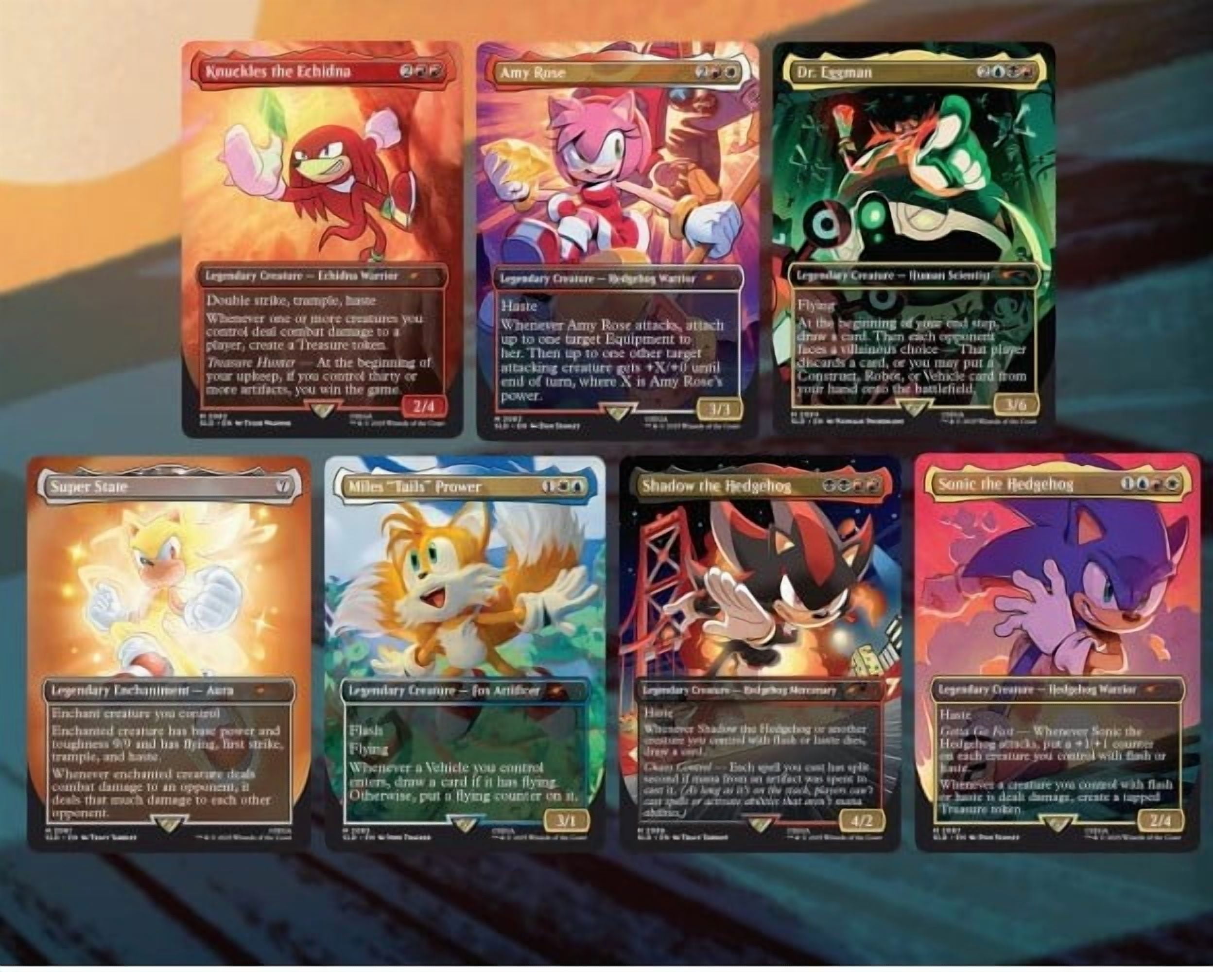 Magic the Gathering Secret Lair x Sonic the Hedgehog: Friends