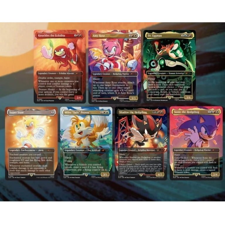 Secret Lair Sonic: Friends ＆ Foes Foil Amazon.com: Magic the Gathering Secret Lair x Sonic The