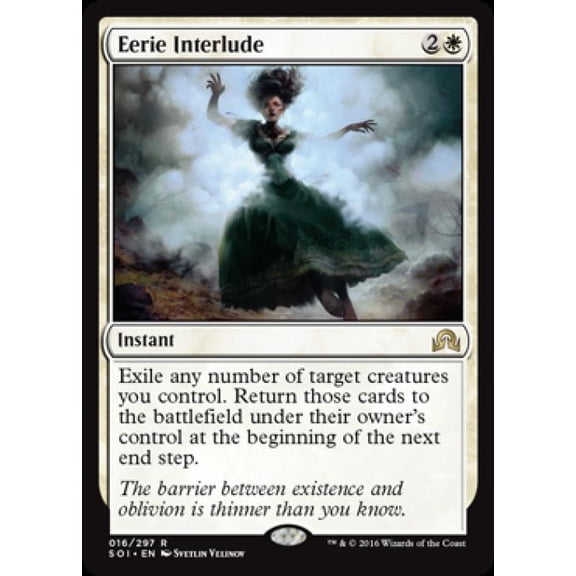 Magic the Gathering - Shadows Over Innistrad - Eerie Interlude Light Play Foil