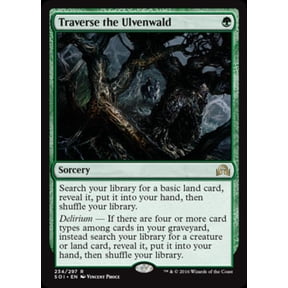 Magic the Gathering - Shadows Over Innistrad - Traverse the Ulvenwald Light Play