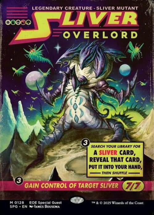 Magic the Gathering - Special Guests - Sliver Overlord (Showcase) Near Mint