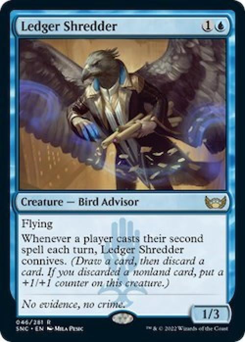 Magic the Gathering - Streets of New Capenna - Ledger Shredder Near Mint