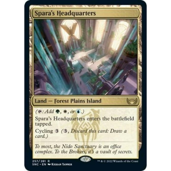 Magic the Gathering - Streets of New Capenna - Spara's Headquarters Light Play Foil
