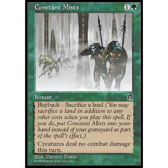 Magic the Gathering - Stronghold - Constant Mists Light Play