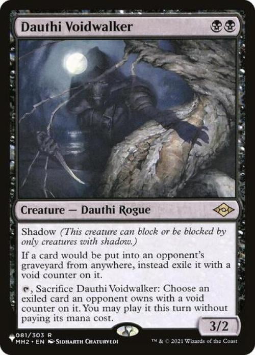 Magic the Gathering - The List - Dauthi Voidwalker Near Mint