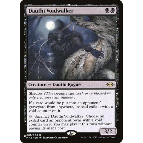 Magic the Gathering - The List - Dauthi Voidwalker Near Mint