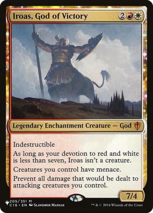 Magic the Gathering - The List - Iroas, God of Victory Near Mint