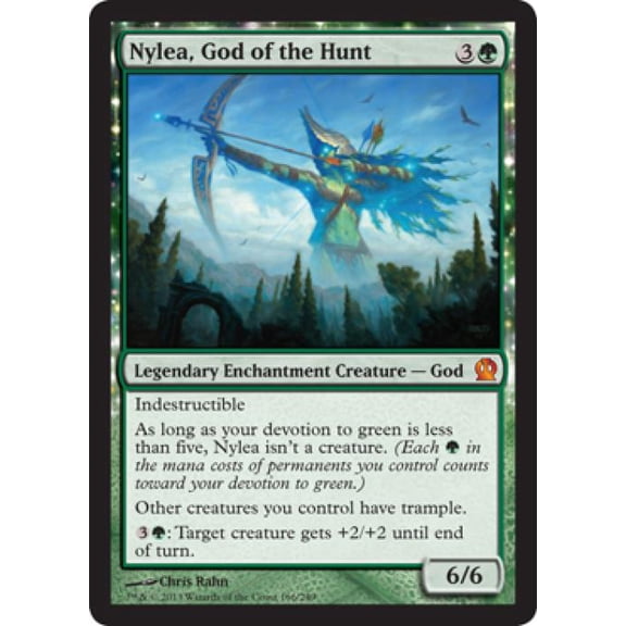 Magic the Gathering - Theros - Nylea, God of the Hunt Near Mint