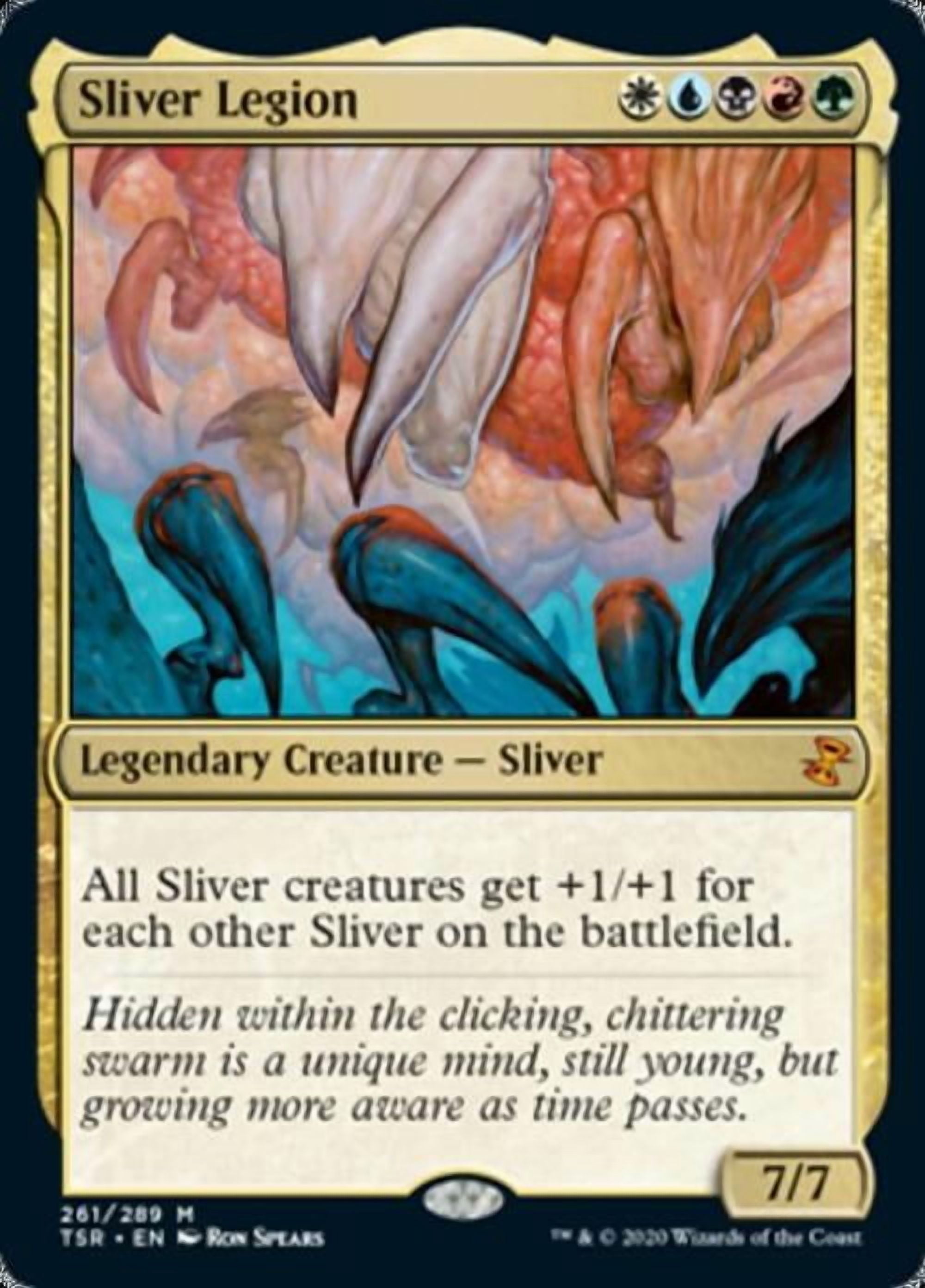 Magic the Gathering - Time Spiral Remastered - Sliver Legion Near Mint