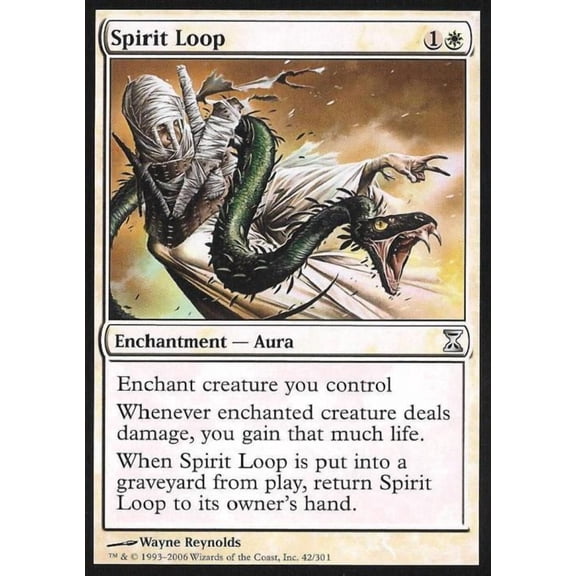 Magic the Gathering - Time Spiral - Spirit Loop Light Play