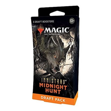 Magic the Gathering: Innistrad Midnight Hunt 3 Booster Draft Pack