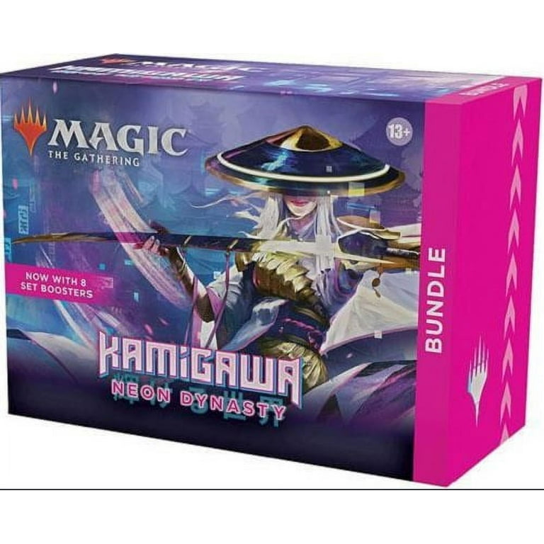 Magic: The Gathering Kamigawa Neon Dynasty Bundle, 8 Boosters