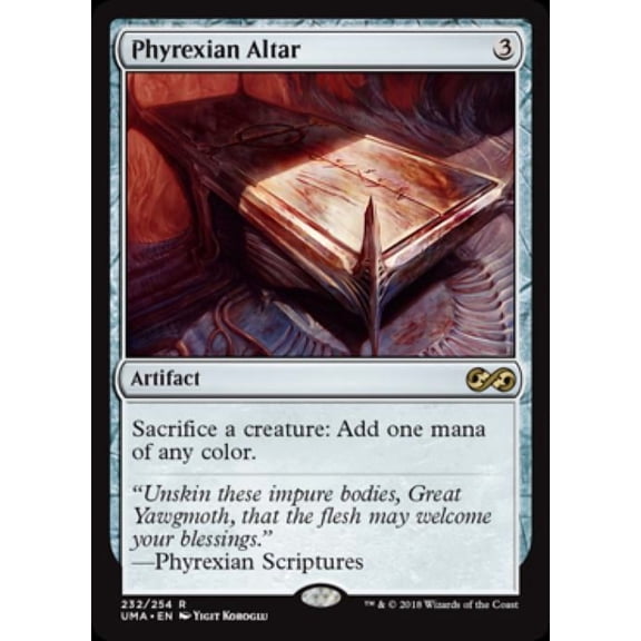 Magic the Gathering - Ultimate Masters - Phyrexian Altar Near Mint