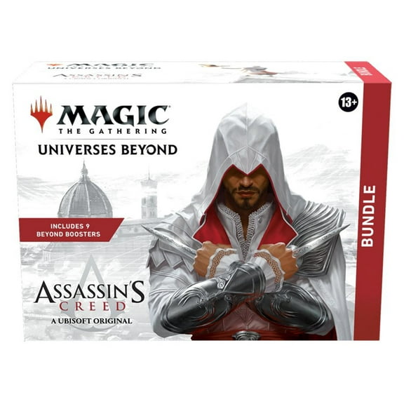 Magic: The Gathering - Assassins Creed Collector Booster Box | 12 Collector Boosters (10 Cards in Each Pack) | Collectible Trading Card Game for Ages 13+