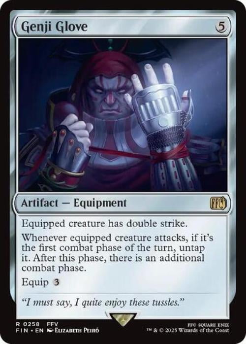 Magic the Gathering - Universes Beyond: FINAL FANTASY - Genji Glove Near Mint