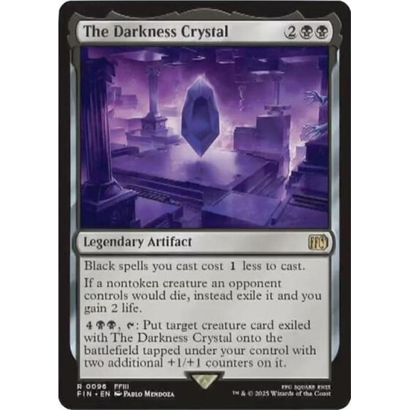 Magic the Gathering - Universes Beyond: FINAL FANTASY - The Darkness Crystal Near Mint