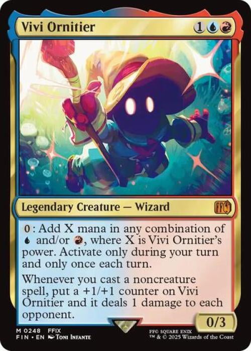 Magic the Gathering - Universes Beyond: FINAL FANTASY - Vivi Ornitier Near Mint