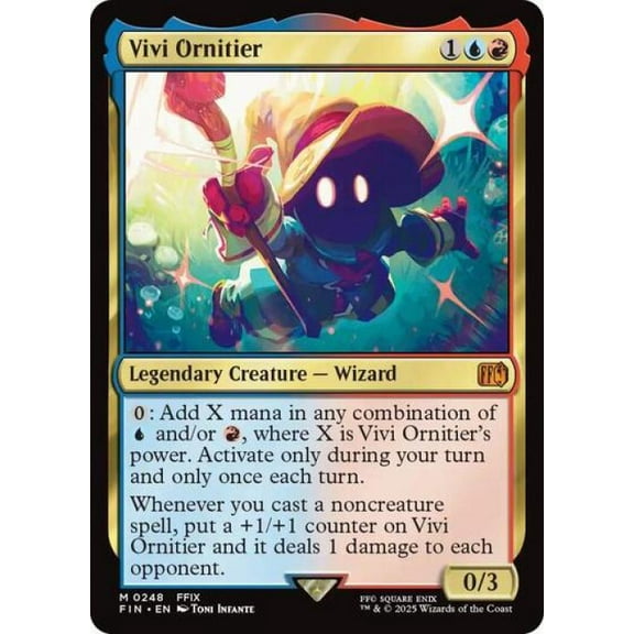 Magic the Gathering - Universes Beyond: FINAL FANTASY - Vivi Ornitier Near Mint