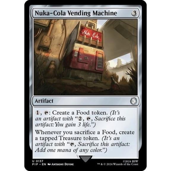 Magic the Gathering - Universes Beyond: Fallout - Nuka-Cola Vending Machine Near Mint