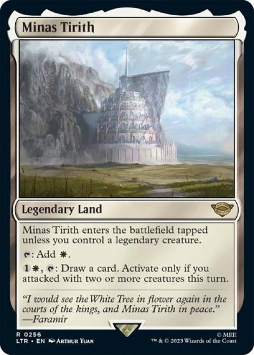 Magic the Gathering - Universes Beyond: The Lord of the Rings: Tales of Middle-earth - Minas Tirith Near Mint