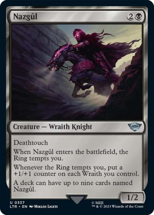 Magic the Gathering - Universes Beyond: The Lord of the Rings: Tales of Middle-earth - Nazgul (0337) Near Mint