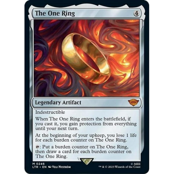Magic the Gathering - Universes Beyond: The Lord of the Rings: Tales of Middle-earth - The One Ring Near Mint