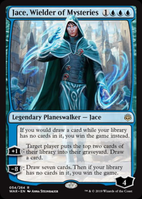 Magic the Gathering - War of the Spark - Jace, Wielder of Mysteries Near Mint