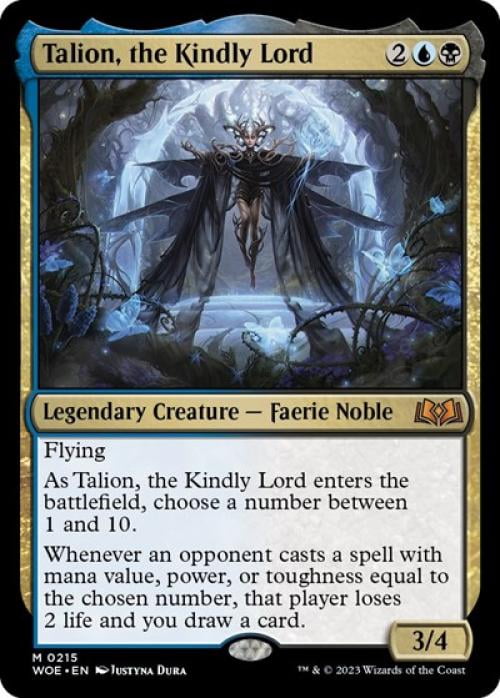 Magic the Gathering - Wilds of Eldraine - Talion, the Kindly Lord Near Mint