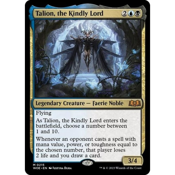 Magic the Gathering - Wilds of Eldraine - Talion, the Kindly Lord Near Mint